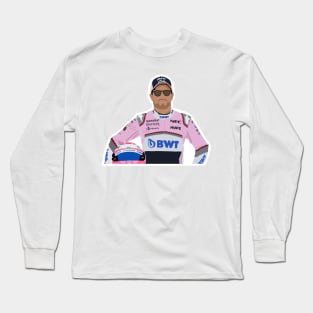 Racing Point driver Sergio 'Checo' Perez Long Sleeve T-Shirt